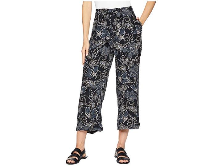 Sanctuary Calypso Wide Leg Crop Pants (wildflower) Women's Casual Pants
