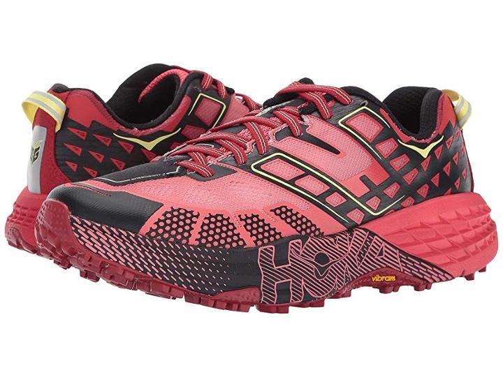Hoka One One Speedgoat 2 (dubarry/chili Pepper) Women's Running Shoes