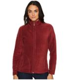 Woolrich Andes Fleece Jacket (oxblood Red) Women's Coat