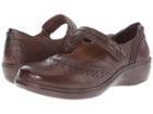 Aravon Dolly (dark Brown) Women's Shoes