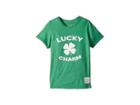 The Original Retro Brand Kids Lucky Charm Short Sleeve Heathered Tee (little Kids/big Kids) (heather Sprite) Boy's T Shirt