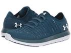 Under Armour Ua Slingride 2 (techno Teal/techno Teal/white) Men's Shoes