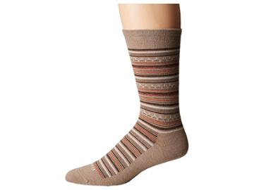 Feetures Santa Fe Ultra Light Crew Sock (oatmeal) Crew Cut Socks Shoes