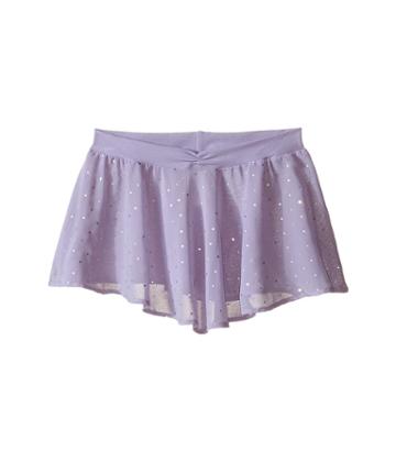 Bloch Kids Georgette Sequin Dot Skirt (little Kids/big Kids) (lilac) Girl's Skirt