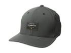 Quiksilver Waterman Sea Breezer Flexfit Cap (dark Shadow) Caps