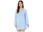 Juicy Couture Microterry Hooded Dress (beach Blue) Women's Dress