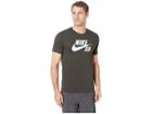 Nike Sb Sb Logo Tee (sequoia/sequoia/white) Men's T Shirt