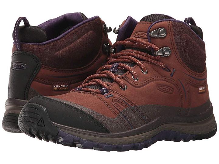 Keen Terradora Leather Mid Waterproof (scotch/mulch) Women's Waterproof Boots