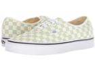 Vans Authentictm ((checkerboard) Ambrosia/classic White) Skate Shoes