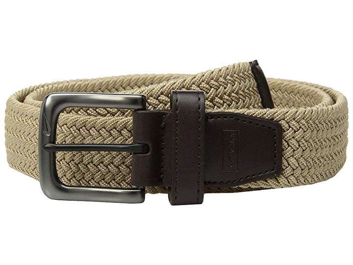 Nike Stretch Woven (khaki) Men's Belts
