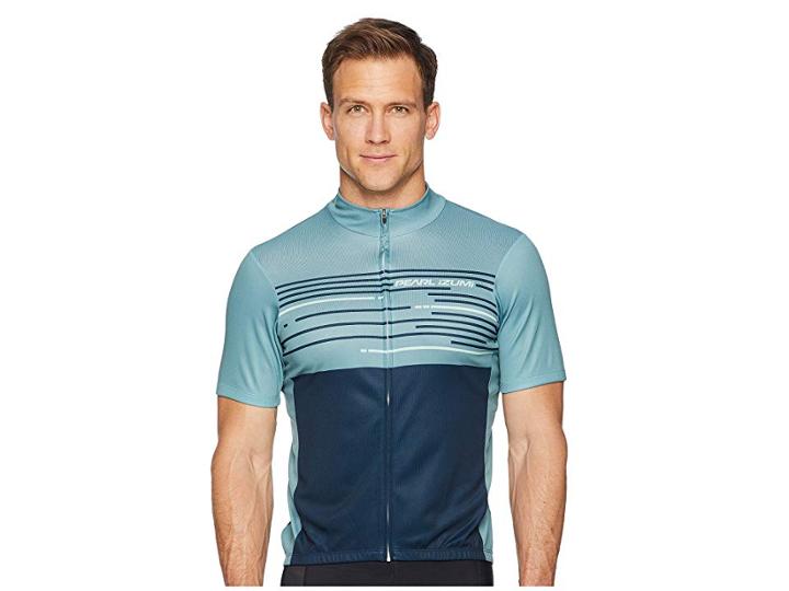 Pearl Izumi Select Ltd Jersey (arctic/mid Navy Tidal) Men's Clothing