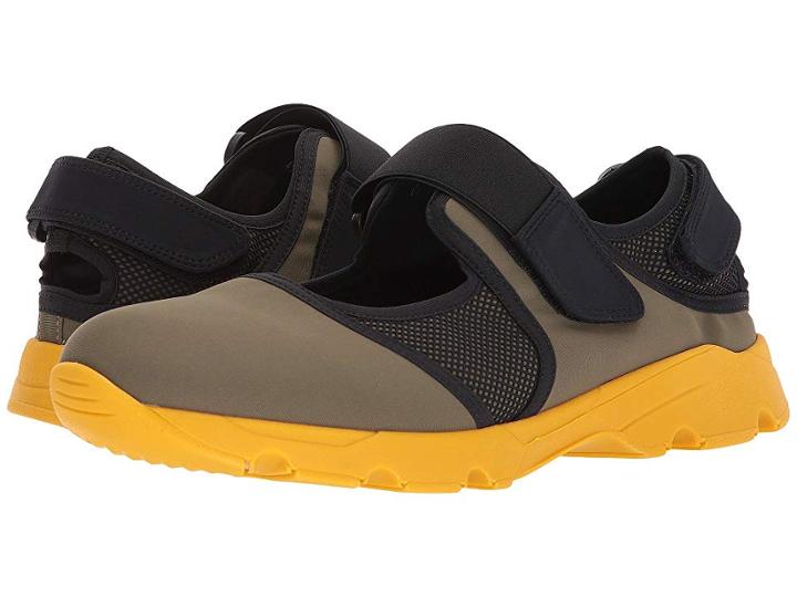 Marni Neoprene Sneaker (olive) Men's Shoes