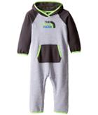 The North Face Kids Logowear One-piece (infant) (tnf Light Grey Heather 2 (prior Season)) Kid's Jumpsuit & Rompers One Piece