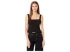 Bcbgeneration Bustier Taneck Top (black) Women's Clothing
