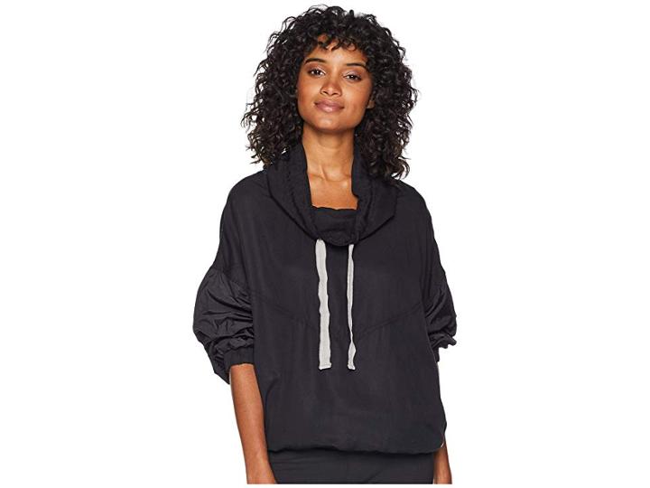 Free People Movement Far And Away Pullover (black) Women's Clothing