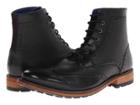 Ted Baker Sealls 2 (black Leather) Men's Shoes