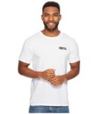 O'neill Enemy Short Sleeve Screen Tee (white) Men's T Shirt