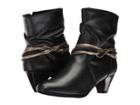 Soft Style Gayla (black Vitello) Women's Pull-on Boots