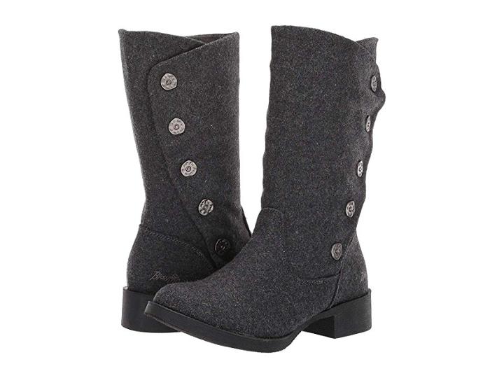 Blowfish Keeda (grey Two-tone Flannel) Women's Boots