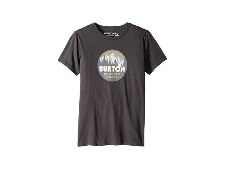 Burton Kids Taproot Short Sleeve T-shirt (little Kids/big Kids) (phantom) Boy's T Shirt