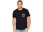 Rip Curl Plethera Heritage Pocket Tee (black) Men's Clothing