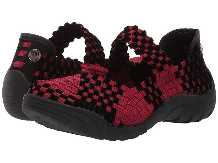 Bernie Mev. Kids Rigged Charm (little Kid/big Kid) (burgundy/black Velvet) Girl's Shoes