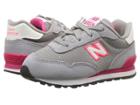 New Balance Kids Kl515v1i (infant/toddler) (grey/pink Zing) Girls Shoes