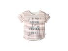 Lucky Brand Kids Eva Tee (big Kids) (whisper White) Girl's T Shirt