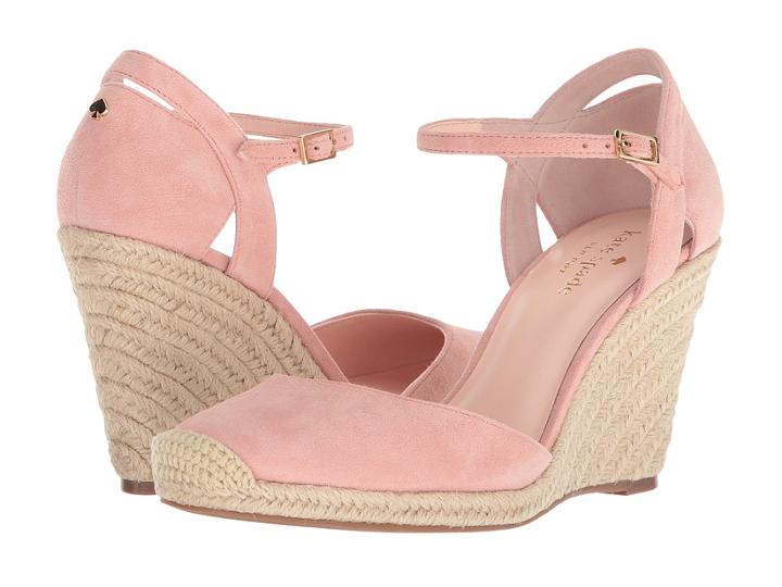 Kate Spade New York Giovanna (pink Majolica Kid Suede) Women's Shoes
