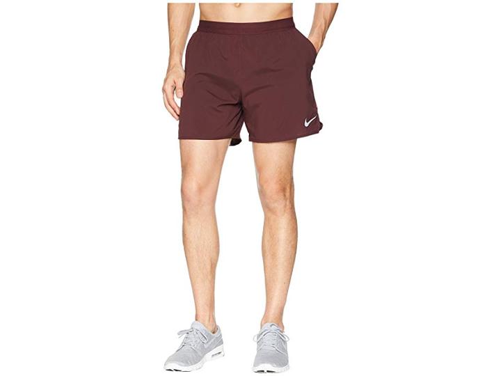 Nike Flex Stride 5 Running Short (burgundy Crush/rush Coral) Men's Shorts