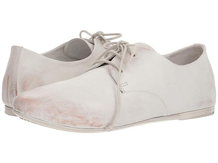 Marsell Strapiatta Lace-up Oxford (white) Men's Shoes