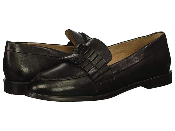 Seychelles Powerful Flat (black Leather) Women's Flat Shoes