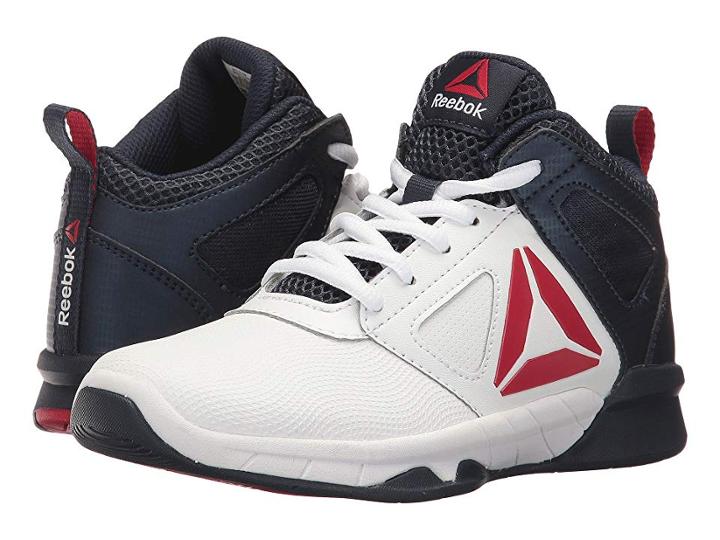 Reebok Kids Royal Dash N Drill (little Kid/big Kid) (collegiate Navy/excellent Red) Boys Shoes