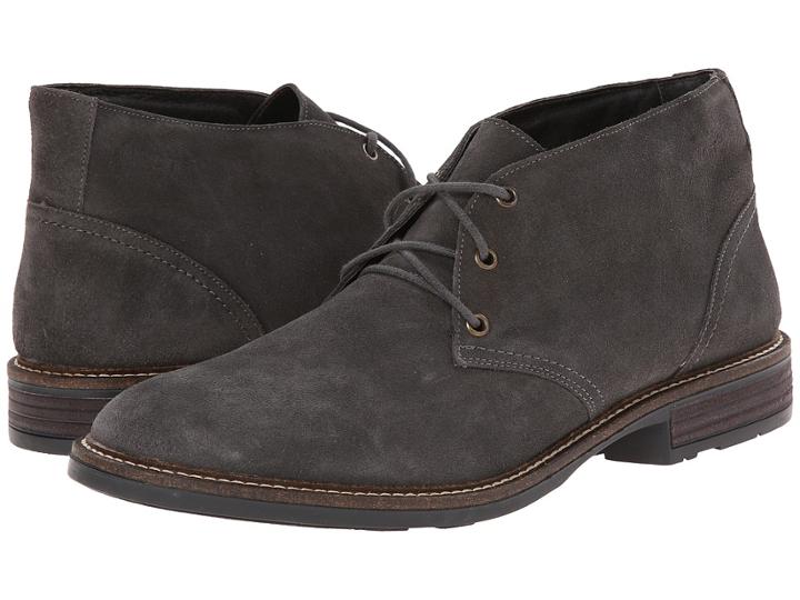 Naot Pilot (gray Suede) Men's Boots