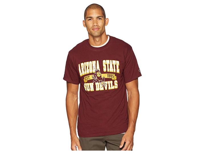 Champion College Arizona State Sun Devils Jersey Tee (maroon) Men's T Shirt