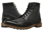 Ted Baker Sealls 3 (black/dark Grey Wool) Men's Lace-up Boots
