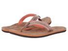 Reef Gypsylove (tobacco/coral) Women's Sandals