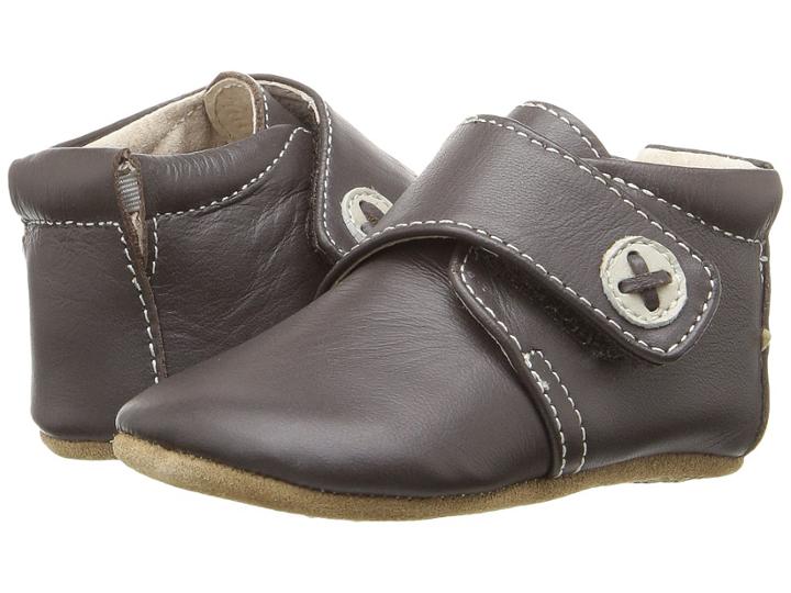 Livie & Luca Benny (infant) (brown) Boy's Shoes