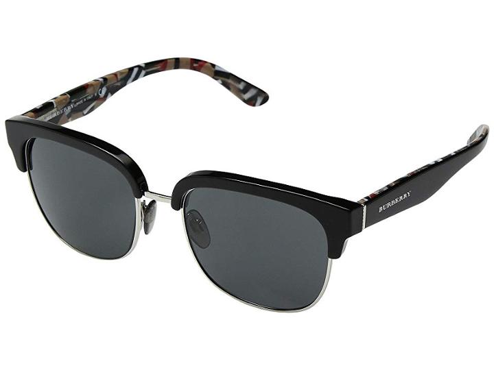 Burberry 0be4272 (black/silver/grey) Fashion Sunglasses