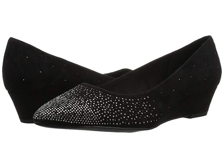 Anne Klein Ellery (black Suede) Women's Shoes