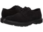 Emporio Armani Suede Oxford (black) Men's Lace Up Casual Shoes