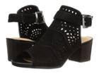 Bella-vita Fonda (black Kid Suede Leather) Women's Shoes