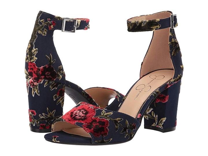 Jessica Simpson Sherron (navy Multi Rosa Mesh) Women's Shoes