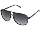 Guess Gf5025 (satin Black/smoke Gradient Lens) Fashion Sunglasses