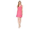 Tommy Bahama Arden Sleeveless Flounce Dress (bright Blush) Women's Dress