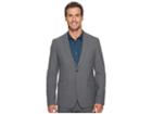 Calvin Klein Slim Fit Two-button Notch Lapel End On End Bi-stretch Infinite Style Jacket (cinder Block Combo) Men's Coat