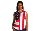 Scully Sleeveless Patriot Shirt (red) Women's Clothing