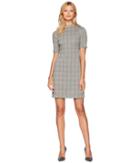 Chaps Pandora Check (black/white) Women's Dress