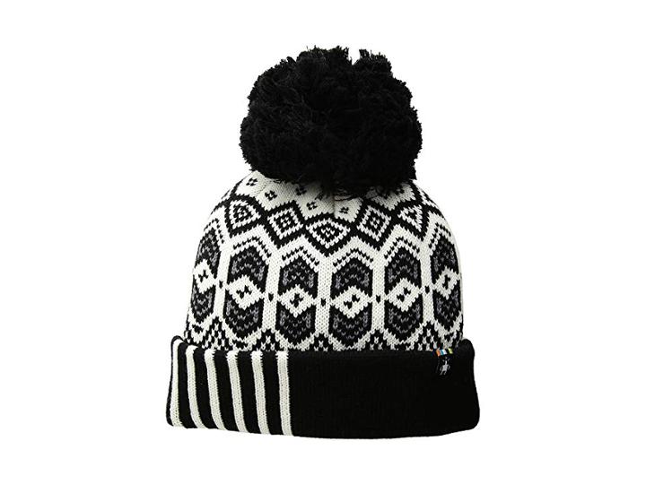 Smartwool Crystal Ridge Pattern Hat (winter White Donegal) Knit Hats