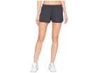 Adidas Ultimate Knit Shorts (carbon/real Lilac) Women's Shorts